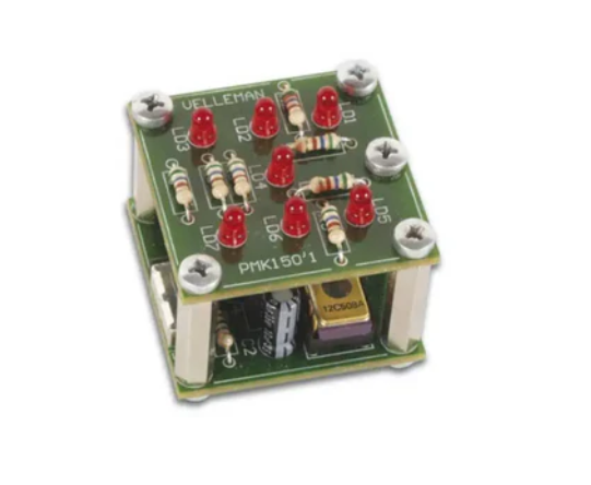 Vibrating Dice Mini Soldering Kit