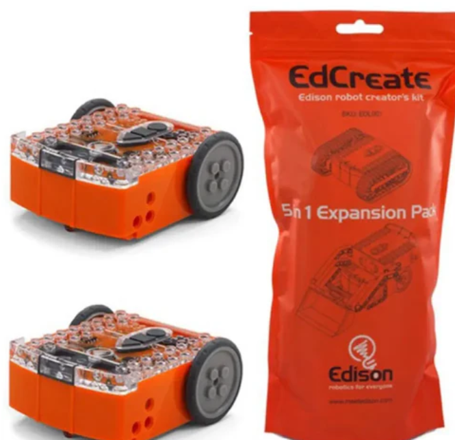 EdSTEM Home Kit with 2 Edison Robots and EdCreate Kit
